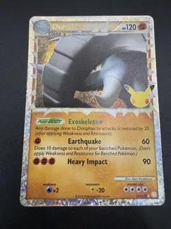 Pokemon TCG Donphan Prime Classic Collection Card 107/123 Celebrations 25th NM - Image 2