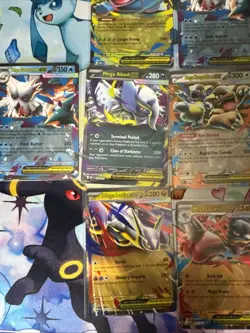 Pokemon TCG Mega Evolution Ex Cards Lot Of 11 - Image 3
