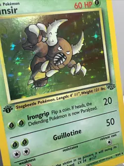 Pinsir 9/64 Jungle 1st Edition Holo Rare Pokemon Card 1999. NM+ - Image 2