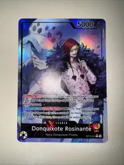 Donquixote Rosinante OP12-061 L Alt Art AA One Piece TCG CCG Card Game English - Image 1
