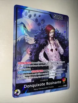 Donquixote Rosinante OP12-061 L Alt Art AA One Piece TCG CCG Card Game English - Image 2