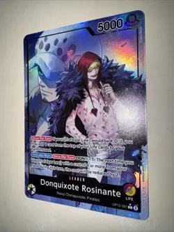 Donquixote Rosinante OP12-061 L Alt Art AA One Piece TCG CCG Card Game English - Image 3