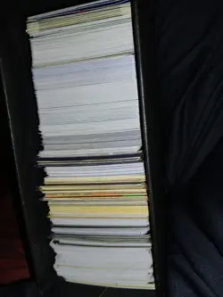 Collection Of X500 Mixed Trading Cards One Piece Vs System Naruto Dbz Ect - Image 2