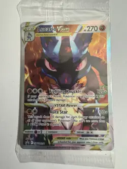 Pokemon TCG SWSH: Sword & Shield Promo Cards #SWSH291 Lucario VSTAR NM - Image 1