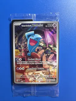Pokemon card Team Rocket’s Wobbuffet - SEALED PROMO destined Rivals 203 - Image 1