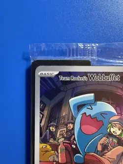Pokemon card Team Rocket’s Wobbuffet - SEALED PROMO destined Rivals 203 - Image 3