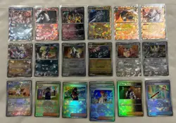 Pokemon Prismatic Evolutions (19) Card Pokeball Parallel lot; Rare, uncommon + - Image 1