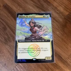 Magic The Gathering X Avatar Katara The Fearless Promo Card SDCC 2025 - Image 1