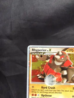 Pokemon Cards: Legends Awakened Rare Holo: Rhyperior Lv. X 145/146 - Image 3