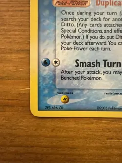 Pokemon TCG Ditto Squirtle Delta Species Card 040/113 Reverse Holo STAMPED - Image 4