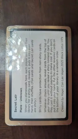 EXCLUSIVE Magic The Gathering MagicCon Atlanta Unknown Planechase Card Dice Set - Image 2