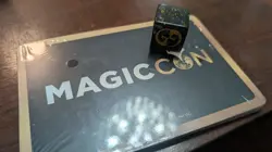 EXCLUSIVE Magic The Gathering MagicCon Atlanta Unknown Planechase Card Dice Set - Image 5