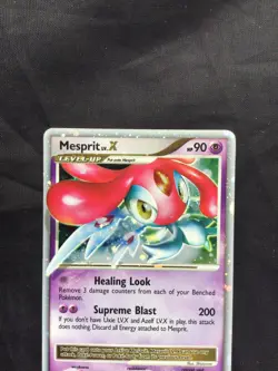 Pokemon Cards: Legends Awakened Rare Holo: Mesprit Lv. X 143/146 - Image 2