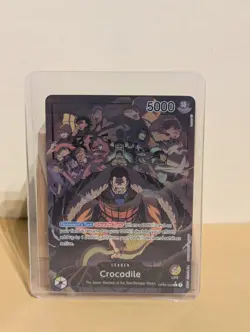 One Piece Card Game: Crocodile Custom Card Rare HQ Proxy OP04-058 - Image 4