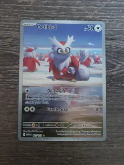 Pokemon TCG - Delibird 152/132 Mega Evolution Illustration Rare Card | NM - Image 1