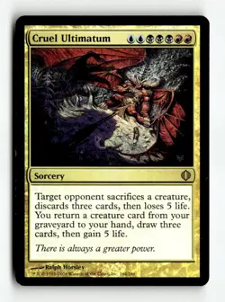 MTG | Cruel Ultimatum | Shards of Alara | Foil | Moderately Played | English - Image 1