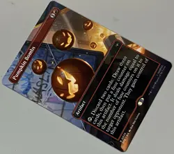 MTG Marvel’s Spider-Man Eternal Pumpkin Bombs Artifact RARE REGULAR #0026 - Image 2