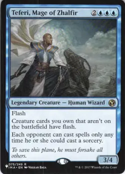 MTG Teferi, Mage of Zhalfir (075/249) | NM | The List {LST} - Image 1