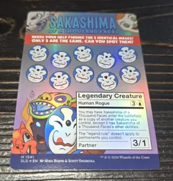Sakashima of a Thousand Faces Secret Lair Drop Foil - Image 2