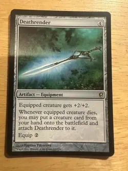 Deathrender Conspiracy NM Artifact Rare MAGIC THE GATHERING MTG - Image 1