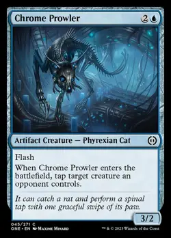 Chrome Prowler - Phyrexia: All Will Be One #045/271 MTG Magic The Gathering - Image 1