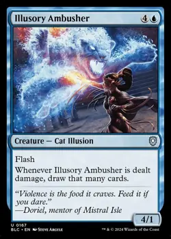 Illusory Ambusher - Commander: Bloomburrow #0167 MTG Magic The Gathering - Image 1