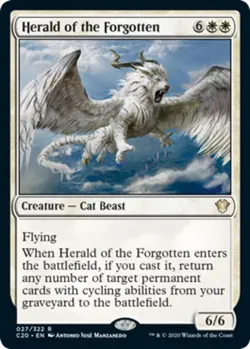Herald of the Forgotten - Commander 2020 #027/322 MTG Magic The Gathering - Image 1