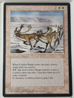 Caribou Range - Ice Age - Magic the Gathering MTG Nice! - Image 1