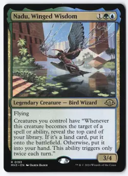 Nadu, Winged Wisdom R Modern Horizons 3 193 NM - Image 1