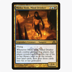 Mirko Vosk, Mind Drinker Dragon's Maze MTG Rare - Image 1