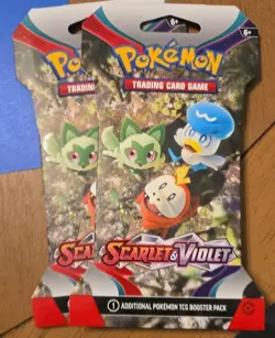 Pokemon TCG: Scarlet & Violet Sleeved Booster Packs x20 All Four Styles. New! - Image 4