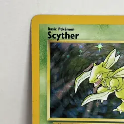 Scyther Holo 10/64 ERROR No Symbol - Jungle Pokemon - Image 2