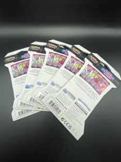 Pokemon Sword & Shield Fusion Strike Sleeved Booster Packs X5 Factory Sealed - Image 2