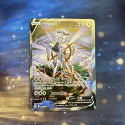 Arceus v 166/172 Brilliant Stars Alternative Rare Ultra Pokemon TCG NM! - Image 1