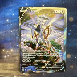 Arceus v 166/172 Brilliant Stars Alternative Rare Ultra Pokemon TCG NM! - Image 2