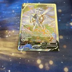 Arceus v 166/172 Brilliant Stars Alternative Rare Ultra Pokemon TCG NM! - Image 3