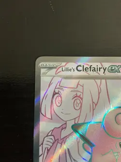 2025 POKEMON SCARLET & VIOLET LILLIE'S CLEFAIRY EX SVP 195 PROMO - Image 4