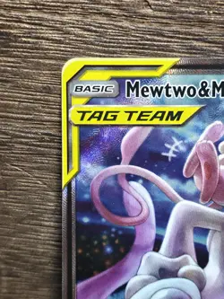 Pokemon TCG Mewtwo & Mew GX SM191 Black Star Promo 2019 NM - Image 2