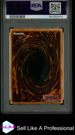 BLUE-EYES WHITE DRAGON YU-GI-OH! 2022 TIN OF THE PHARAOHS GODS 266 2022 EN PSA 7 - Image 2