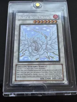 Black Rose Dragon (Ghost Rare) CSOC-EN039 Crossroads of Chaos Unlimited EN NM - Image 1