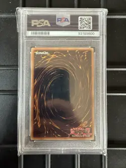 Yu-Gi-Oh Regenbogendrache 1. Auflage TAEV-EN006 Secret Rare PSA9 Holo Bleed - Image 3