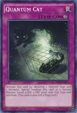 Quantum Cat - BP03-EN237 - Common - 1st Edition - Lightly Played - Image 1
