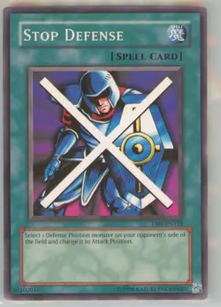 Yu-Gi-Oh Dark Beginning 1 Stop Defense #DB1-EN128 Near Mint or Better - Image 1