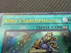 King's Sarcophagus AGOV-EN058 Age of Overlord 1st Edition Ultra Rare Yu-Gi-Oh! - Image 4