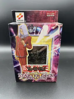 Yugioh Starter Deck Pegasus Unlimited Factory Sealed (Sticker Error On One Side) - Image 1