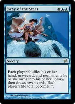 Magic The Gathering Betrayers of Kamigawa Single Card Rare Sway of the Stars #54 - Image 1