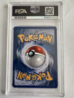 2008 Pokemon Diamond & Pearl Great Encounters Blaziken Holo Card #1/106 PSA 8 - Image 3