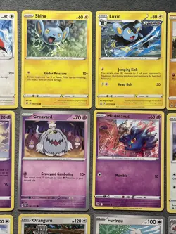 Pokemon Cards Lot 2016-2025 Shinx Shaymin Lillipup Rare Pangoro Oranguru + More - Image 3