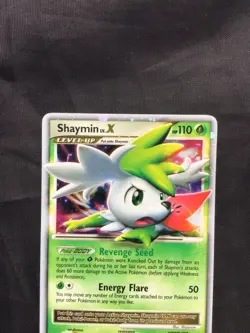 Pokemon Cards: Platinum Rare Holo: Shaymin Lv. X 127/127 - Image 2