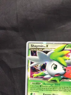 Pokemon Cards: Platinum Rare Holo: Shaymin Lv. X 127/127 - Image 3